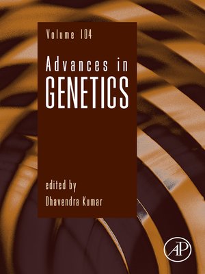cover image of Advances in Genetics